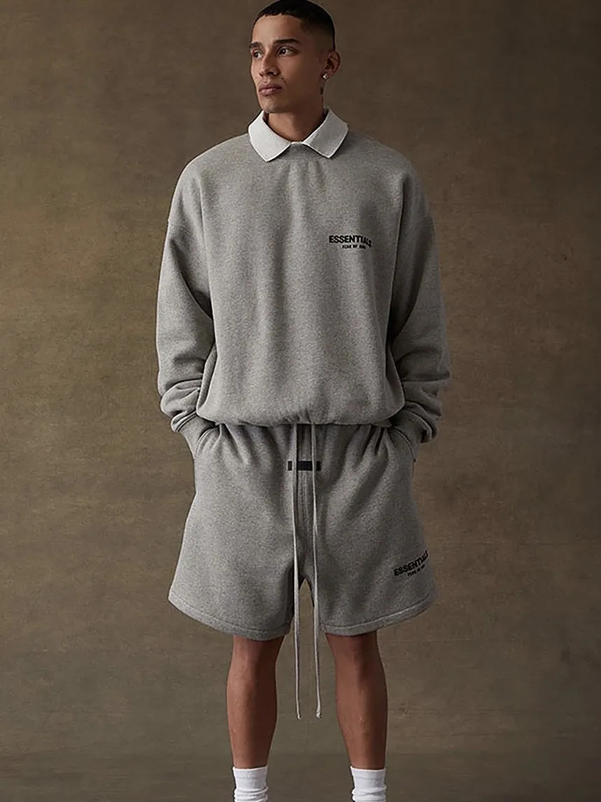 🎀Hot Sale 🎀80 X 【 】 FEAR OF GOD ESSENTIALS FOG Same Style Breathable New Arrival LOGO ， Hot Sale Hot Sale， ！ FOG ， ！ Versatile ！ ESSENTIALS FEAR OF GOD savdni 3000W ， ， 。 ， ， ， 。 ：Black Size：XS-XL